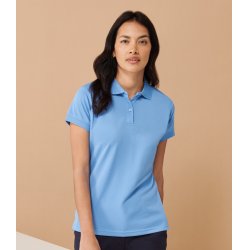 Henbury H476 Ladies 100% Polyester Pique Polo Shirt