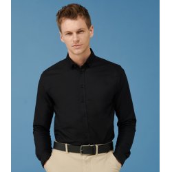 Henbury H512S Long Sleeve Slim Fit Oxford Shirt
