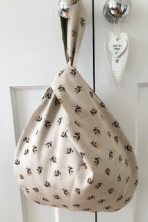 Japanese knot bags