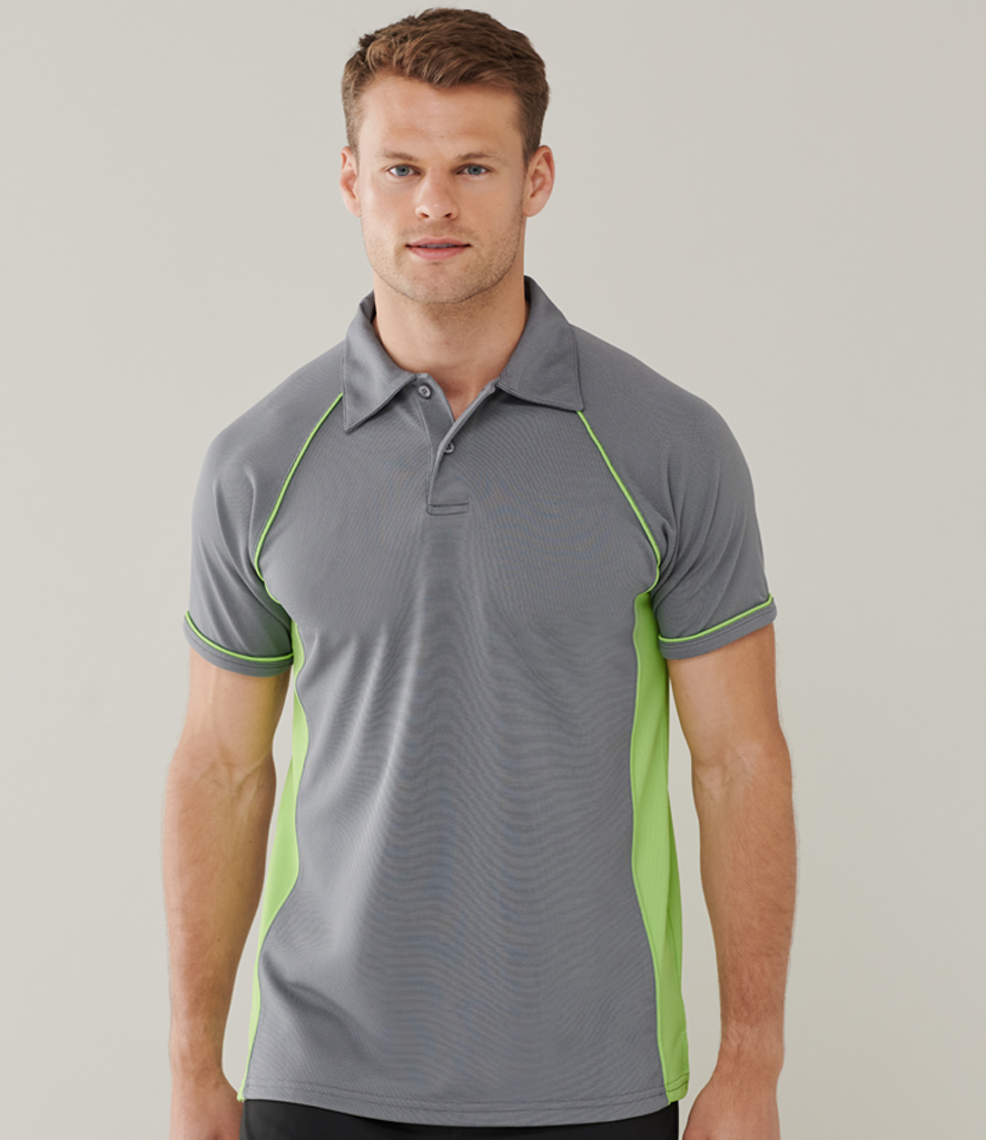 Finden and Hales LV370 Piped Contrast Straight Fit Polo Shirt