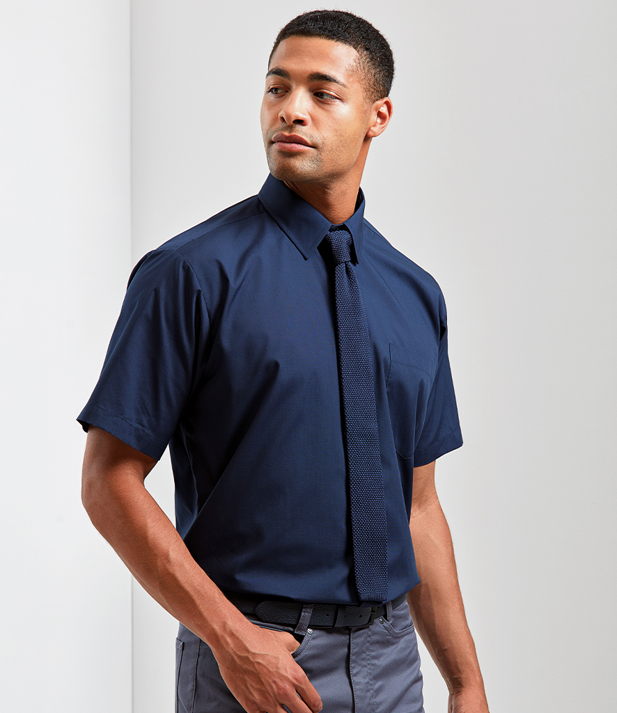 Premier PR202 Short Sleeve Poplin Shirt