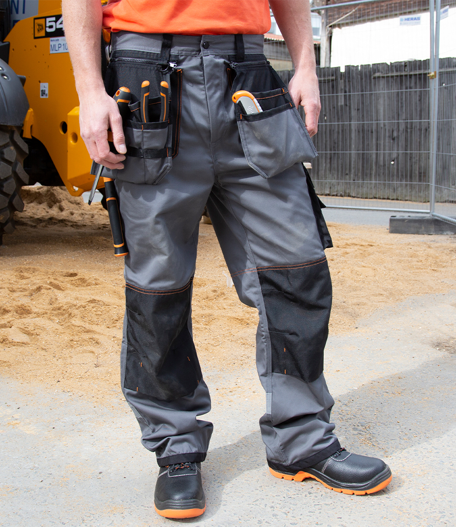 Click Shawbury Multi Pocket Work Trousers With Kneepad & Holster Pockets -  Smpt trousers Active-Workwear