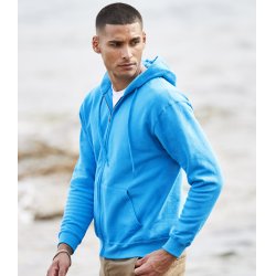 Fruit of the Loom SS16 Men's Zip Front Hoodie