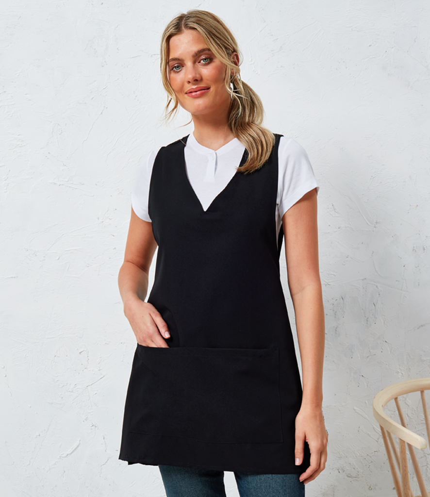 Tabard style apron with three pockets - Poppy Shed Fabrics