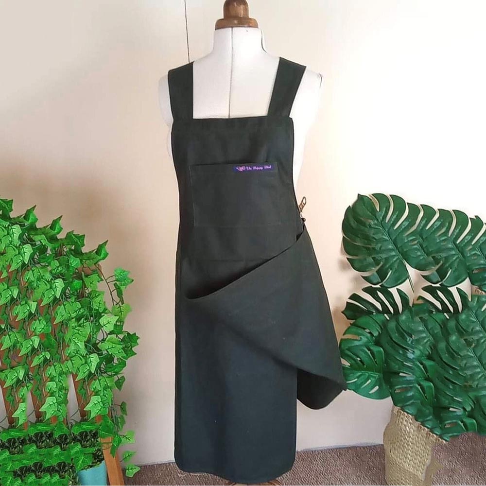 Waxed Fabric Work Aprons  - Split Front